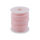 Perle șirag, ø3 mm - Argintiu (100 Metri) Perle șirag, ø3 mm - Argintiu (100 Metri)
