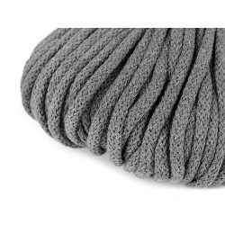 Șnur gros, ø5 mm - Gri neutral (10 Metri)