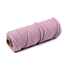 Șnur gros, ø5 mm - Roz pudrat (10 Metri)