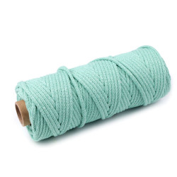 Șnur gros, ø5 mm - Verde mentă (10 Metri)