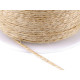 Sfoară iută, ø1,5 mm - Ecru natural (1 Bucată)