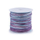 Șnur bumbac multicolor, ø1 mm - Albastru delta (1 Bucată) Șnur bumbac multicolor, ø1 mm - Albastru delta (1 Bucată)