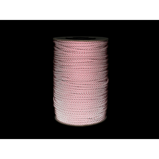 Snur reflectorizant, ø5 mm - Negru (100 Metri) Snur reflectorizant, ø5 mm - Negru (100 Metri)