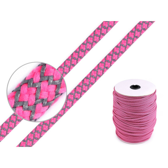 Snur reflectorizant, ø5 mm - Negru (100 Metri) Snur reflectorizant, ø5 mm - Negru (100 Metri)