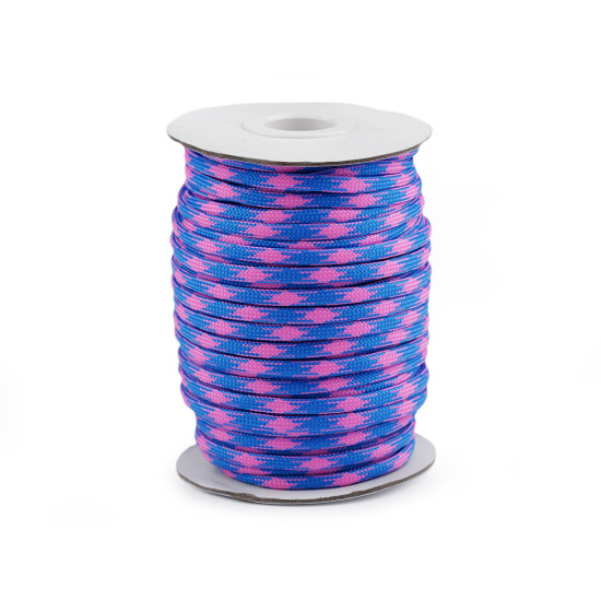 Cordelină paracord, ø4 mm - Purple-pink (100 Metri) Cordelină paracord, ø4 mm - Purple-pink (100 Metri)