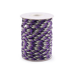 Cordelină paracord, ø4 mm - Gri cărbune (100 Metri)