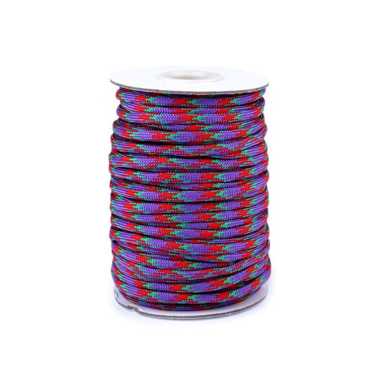Cordelină paracord, ø4 mm - Purple-pink (100 Metri) Cordelină paracord, ø4 mm - Purple-pink (100 Metri)