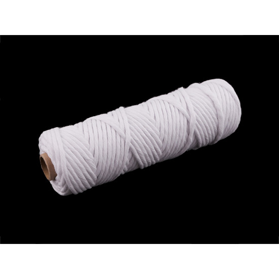 Șnur de bumbac macrame ø3 mm - Gri foarte deschis (50 Metri) Șnur de bumbac macrame ø3 mm - Gri foarte deschis (50 Metri)