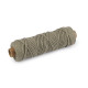 Șnur de bumbac macrame ø3 mm - Gri foarte deschis (50 Metri) Șnur de bumbac macrame ø3 mm - Gri foarte deschis (50 Metri)