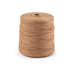 Sfoară de iută ø3 mm - Ecru natural (1 Bucată)