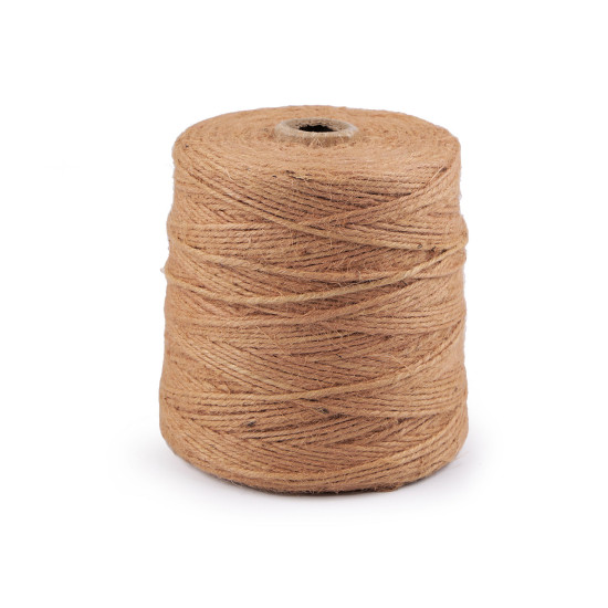 Sfoară de iută ø3 mm - Ecru (1 Bucată) Sfoară de iută ø3 mm - Ecru (1 Bucată)