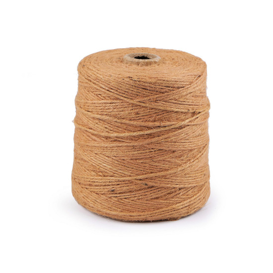 Sfoară de iută ø3 mm - Ecru (1 Bucată) Sfoară de iută ø3 mm - Ecru (1 Bucată)