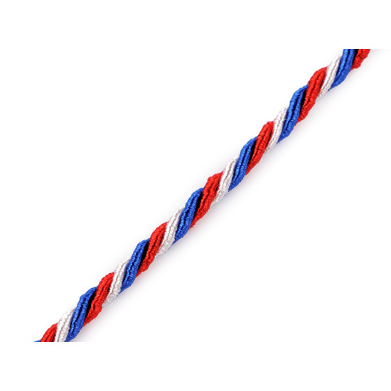 Snur rasucit tricolor ø4 mm - Conform imaginii (18 Metri) Snur rasucit tricolor ø4 mm - Conform imaginii (18 Metri)