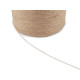 Sforă de iută ø1 mm pentru tricotat genți și decorațiuni - Maro natural (1 Bucată) Sforă de iută ø1 mm pentru tricotat genți și decorațiuni - Maro natural (1 Bucată)