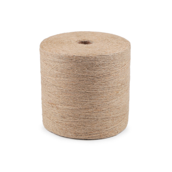 Sforă de iută ø1 mm pentru tricotat genți și decorațiuni - Maro natural (1 Bucată) Sforă de iută ø1 mm pentru tricotat genți și decorațiuni - Maro natural (1 Bucată)