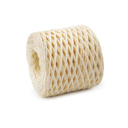Rafie tricotat  genti - natural ø1,5 mm - Natural deschis (1 Bucată)