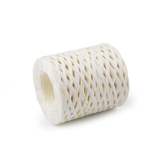 Rafie tricotat genti natural, latime 5-8 mm - Verde sticlă (1 Bucată) Rafie tricotat genti natural, latime 5-8 mm - Verde sticlă (1 Bucată)
