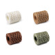 Rafie tricotat genti natural, latime 5-8 mm - Verde sticlă (1 Bucată) Rafie tricotat genti natural, latime 5-8 mm - Verde sticlă (1 Bucată)