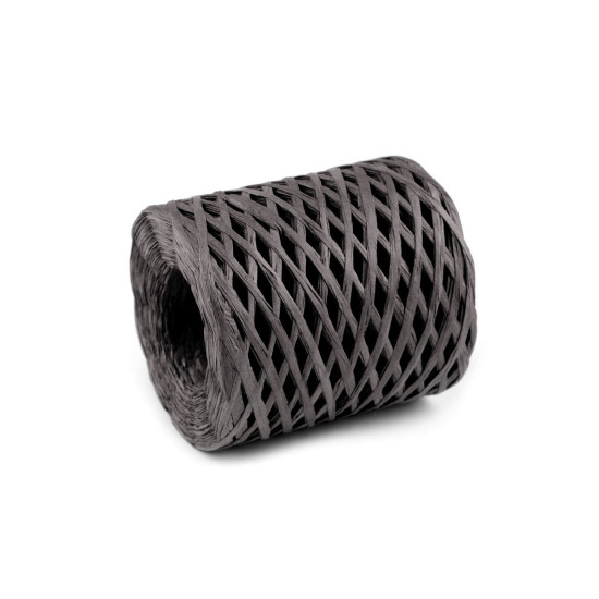 Rafie tricotat genti natural, latime 5-8 mm - Verde sticlă (1 Bucată) Rafie tricotat genti natural, latime 5-8 mm - Verde sticlă (1 Bucată)
