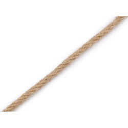 Snur de iută răsucit ø6 mm - Ecru natural (20 Metri)