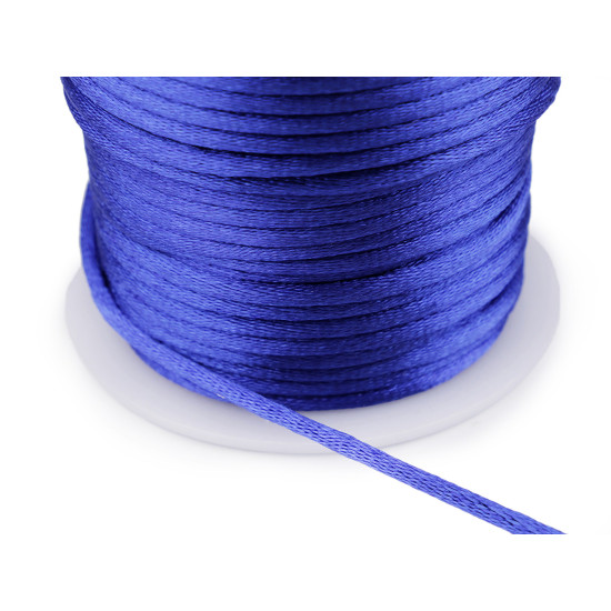 Snur satinat ø3 mm - Alb (225 Metri) Snur satinat ø3 mm - Alb (225 Metri)