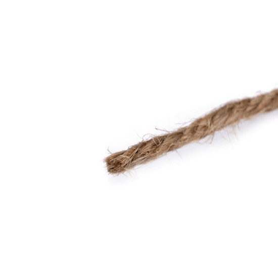 Sforă de iută pentru tricotat genți și decorațiuni ø3 mm - Ecru natural (1 Bucată) Sforă de iută pentru tricotat genți și decorațiuni ø3 mm - Ecru natural (1 Bucată)