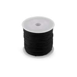 Snur pes ø8 mm - Negru (1 Bucată)