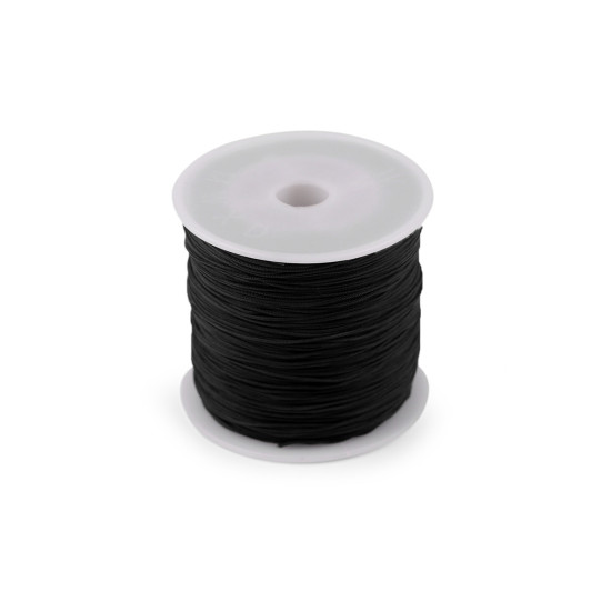 Snur pes ø8 mm - Negru (1 Bucată) Snur pes ø8 mm - Negru (1 Bucată)