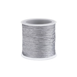 Snur lurex ø0,3 mm - Argintiu (1 Bucată)