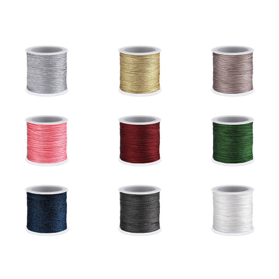Snur lurex ø0,3 mm - Bordo deschis (15 Bucăți) Snur lurex ø0,3 mm - Bordo deschis (15 Bucăți)