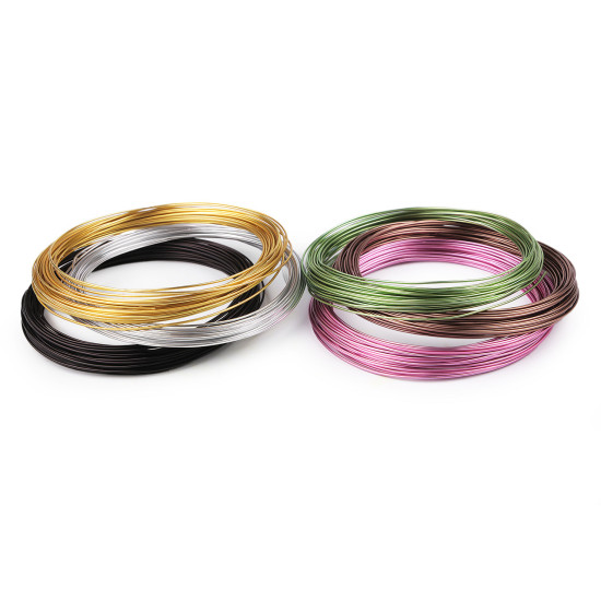 Sârmă de aluminiu ø1 mm - Bej deschis (3 Bucăți) Sârmă de aluminiu ø1 mm - Bej deschis (3 Bucăți)