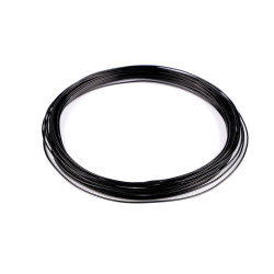 Sârmă de aluminiu ø1 mm - Negru (1 Bucată)