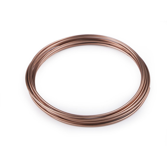 Sârmă de aluminiu ø1,8 mm - Arămiu (3 Bucăți)