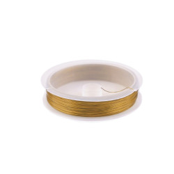Sârmă decorativă ø0,5 mm - Auriu (1 Bucată)