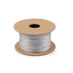 Snur / sfoara lurex ø1 mm - Argintiu (1 Bucată)