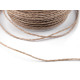 Snur de in ø1 mm - Ecru natural (1 Bucată) Snur de in ø1 mm - Ecru natural (1 Bucată)