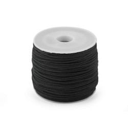 Șnur pes ø0,5 mm - Negru (1 Bucată)