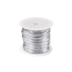 Snur cu lurex ø2 mm - Argintiu (1 Bucată)