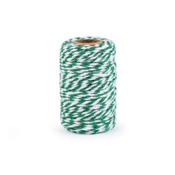 Snur din bumbac ø2 mm - Verde (1 Bucată)