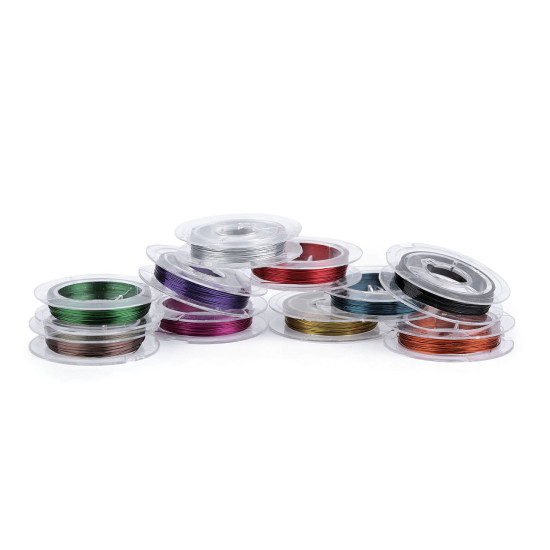 Set sârme decorative ø0,3 mm - Mix (50 Bucăți) Set sârme decorative ø0,3 mm - Mix (50 Bucăți)