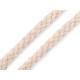 Snur impletit ø10 mm - Ecru deschis (25 Metri) Snur impletit ø10 mm - Ecru deschis (25 Metri)