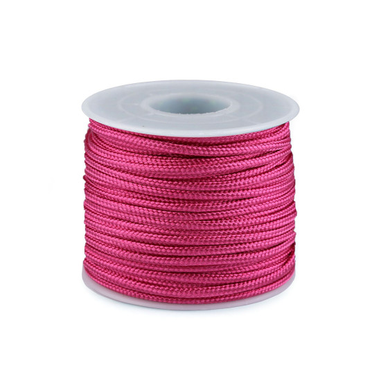 Cordelina paracord ø2,5 mm - Roz neon (25 Metri)