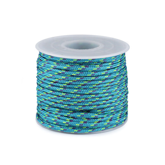 Cordelina paracord ø2,5 mm - Roz neon (25 Metri) Cordelina paracord ø2,5 mm - Roz neon (25 Metri)