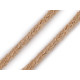 Snur împletit din iută ø6 mm - Ecru natural (100 Metri) Snur împletit din iută ø6 mm - Ecru natural (100 Metri)