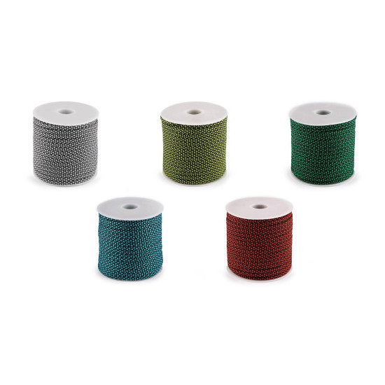 Snur cu miez pentru imbracaminte ø4 mm - Turcoaz (5 Bucăți)