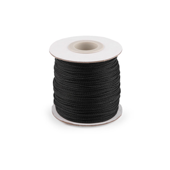 Snur din nailon rasucit ø1 mm pentru crearea si realizarea de bijuterii - Bej (1 Bucată) Snur din nailon rasucit ø1 mm pentru crearea si realizarea de bijuterii - Bej (1 Bucată)