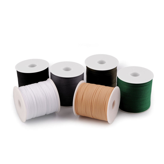 Fire / sfoară pp ø1 mm pentru croșetat - Verde (5 Bucăți) Fire / sfoară pp ø1 mm pentru croșetat - Verde (5 Bucăți)