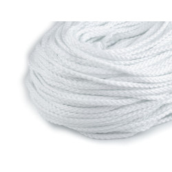Snur vestimetar pes ø6 mm - Alb (300 Metri)
