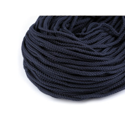 Snur vestimetar pes ø6 mm - Albastru închis (100 Metri)