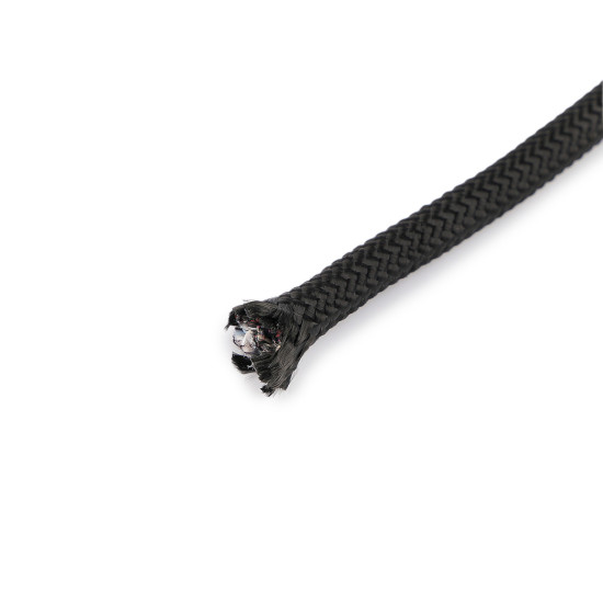 Șnur solid cu miez ø8 mm - Negru (20 Metri) Șnur solid cu miez ø8 mm - Negru (20 Metri)